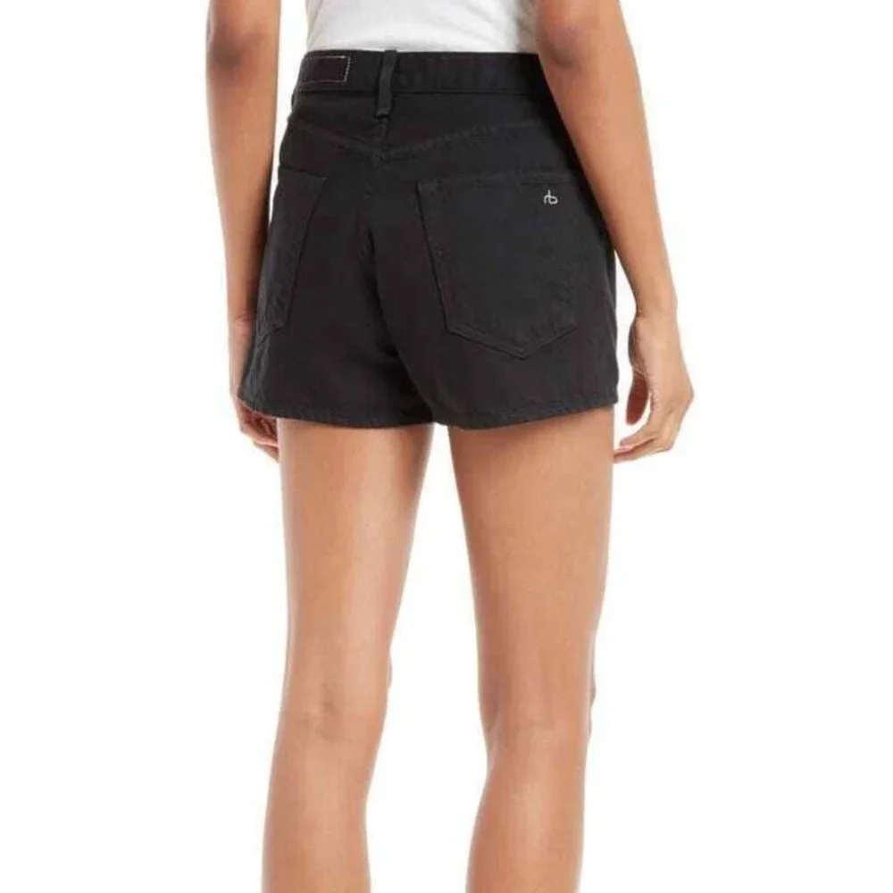 Rag & Bone Justine High Waist Denim Shorts - Picture 3 of 4